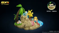 Summer Season Scene - Pokemon Statue - ECHO_Studio