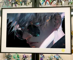 Sunglasses Satoru Gojo Decorative Painting - Jujutsu Kaisen - Xingkong Studio
