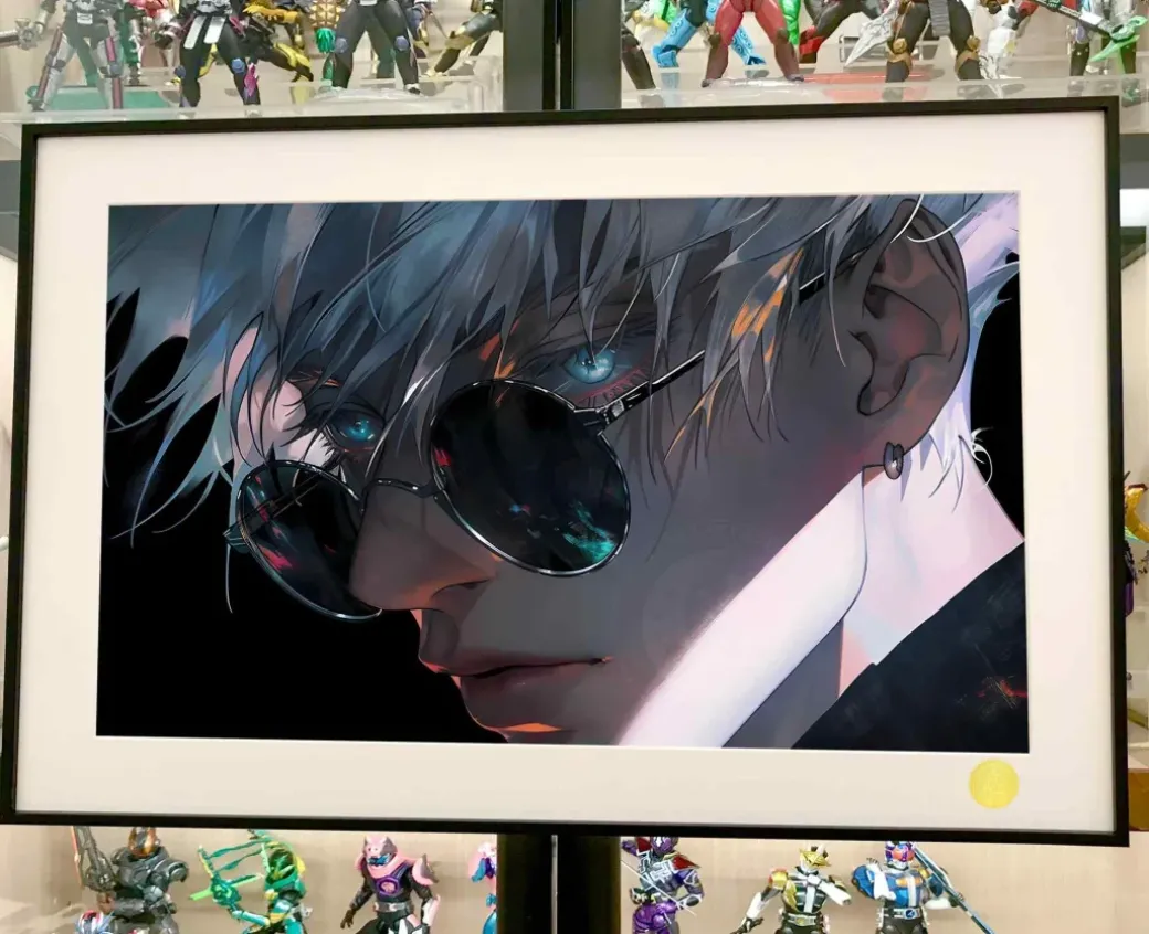 Sunglasses Satoru Gojo Decorative Painting - Jujutsu Kaisen - Xingkong Studio