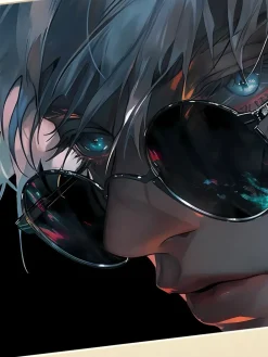 Sunglasses Satoru Gojo Decorative Painting - Jujutsu Kaisen - Xingkong Studio
