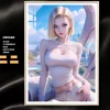 Sunny Day Android 18 Decorative Painting - Dragon Ball Decorative Painting - AMaoHuaShe Studio