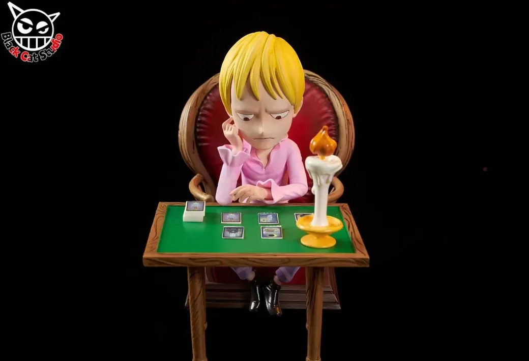 Super Rookie Childhood Series Scratchmen Apoo & Basil Hawkins & Capone Bege - ONE PIECE Resin Statue - Black Cat-Studio