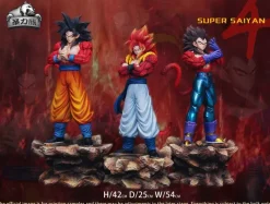 Super Saiyan 4 2.0 Series Son Goku & Vegeta & Gogeta - Dragon Ball Resin Statue - BaoLiXiong Studio