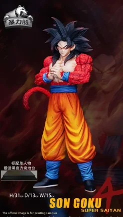 Super Saiyan 4 2.0 Series Son Goku & Vegeta & Gogeta - Dragon Ball Resin Statue - BaoLiXiong Studio