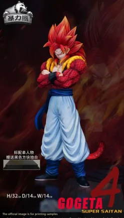 Super Saiyan 4 2.0 Series Son Goku & Vegeta & Gogeta - Dragon Ball Resin Statue - BaoLiXiong Studio