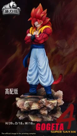 Super Saiyan 4 2.0 Series Son Goku & Vegeta & Gogeta - Dragon Ball Resin Statue - BaoLiXiong Studio