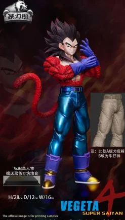 Super Saiyan 4 2.0 Series Son Goku & Vegeta & Gogeta - Dragon Ball Resin Statue - BaoLiXiong Studio