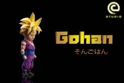 Super Saiyan 1 & Super Saiyan 2 Son Gohan - Dragon Ball Statue - C-Studios