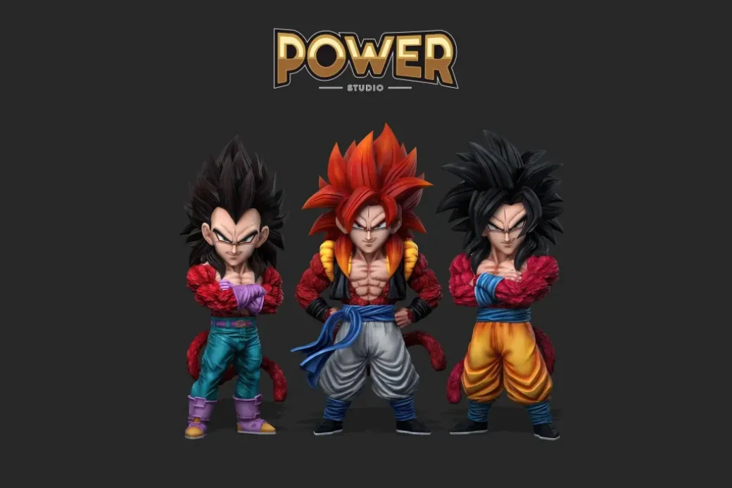Super Saiyan 4 Gogeta - Dragon Ball Statue - Power Studio
