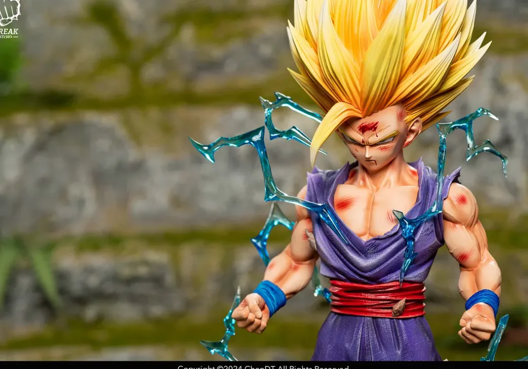 Super Saiyan 2 Son Gohan - Dragon Ball Resin Statue - Break Studio