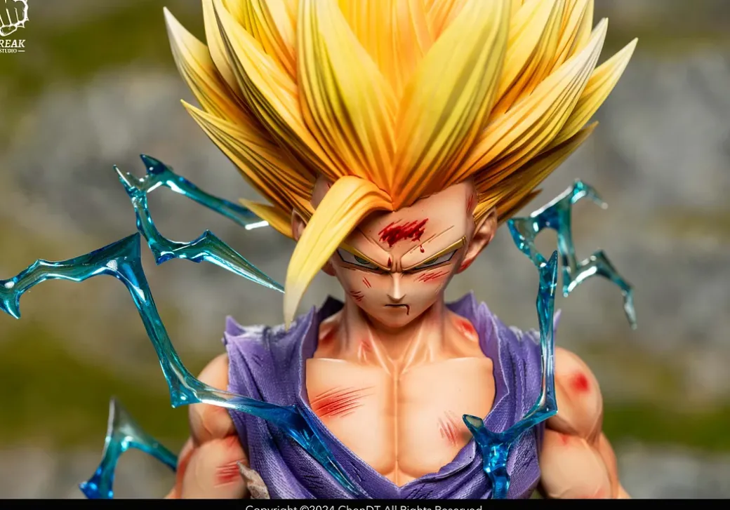 Super Saiyan 2 Son Gohan - Dragon Ball Resin Statue - Break Studio