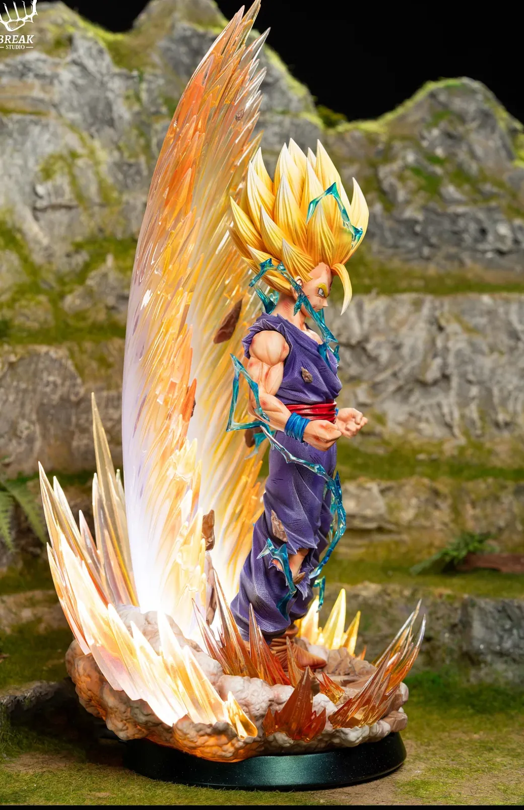 Super Saiyan 2 Son Gohan - Dragon Ball Resin Statue - Break Studio