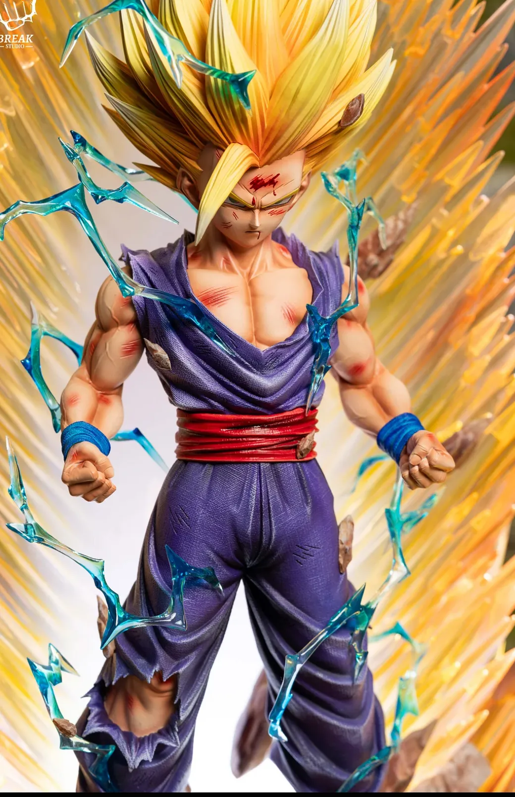 Super Saiyan 2 Son Gohan - Dragon Ball Resin Statue - Break Studio