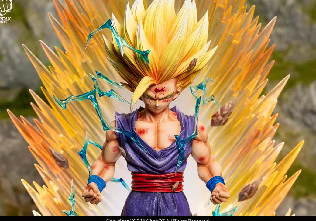 Super Saiyan 2 Son Gohan - Dragon Ball Resin Statue - Break Studio