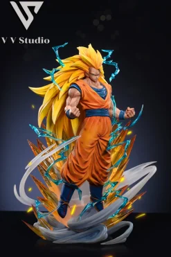 Super Saiyan 3 Son Goku - Dragon Ball Resin Statue - VV Studio