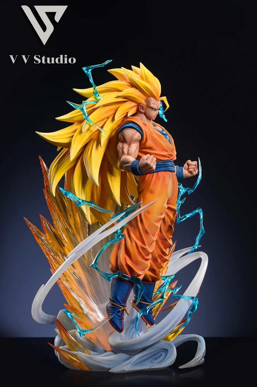Super Saiyan 3 Son Goku - Dragon Ball Resin Statue - VV Studio