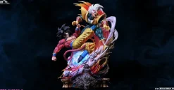 Super Saiyan 4 Son Goku with LED - Dragon Ball Resin Statue - YUNQI Studios