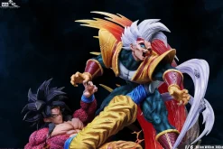 Super Saiyan 4 Son Goku with LED - Dragon Ball Resin Statue - YUNQI Studios
