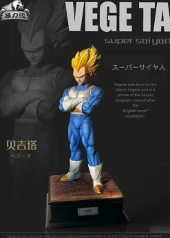Super Saiyan 3 Vegeta - Dragon Ball Resin Statue - BaoLiXiong Studio