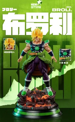 Super Saiyan Broly - Dragon Ball Resin Statue - New Qiyuan Studio
