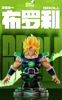 Super Saiyan Broly - Dragon Ball Resin Statue - New Qiyuan Studio