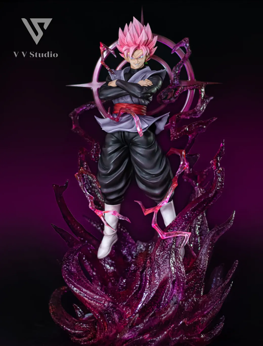 Super Saiyan Rosé Goku Black/ Zamasu - Dragon Ball Resin Statue - VV Studio