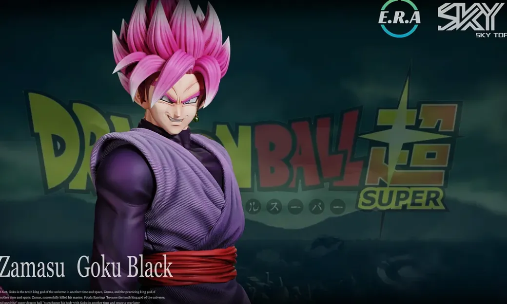 Super Saiyan Rosé Goku Black/ Zamasu - Dragon Ball Resin Statue - E.R.A Studio