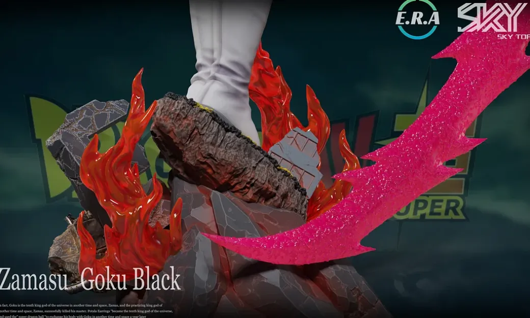 Super Saiyan Rosé Goku Black/ Zamasu - Dragon Ball Resin Statue - E.R.A Studio