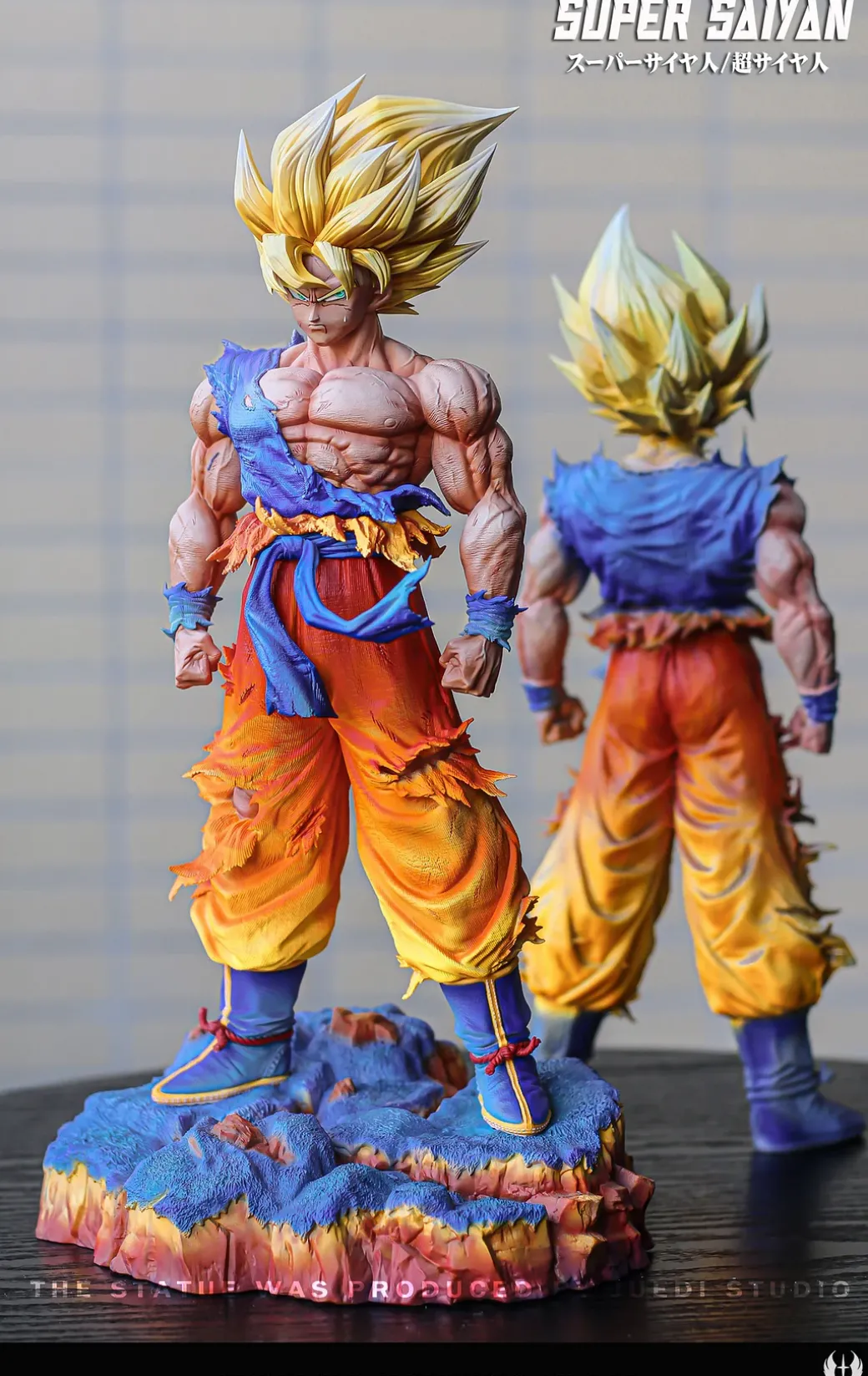Super Saiyan Son Goku - Dragon Ball Statue - JD Studio
