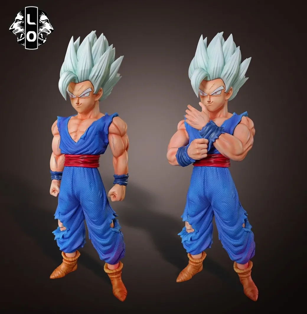 Super Saiyan White Son Gohan - Dragon Ball Resin Statue - LO-Studio