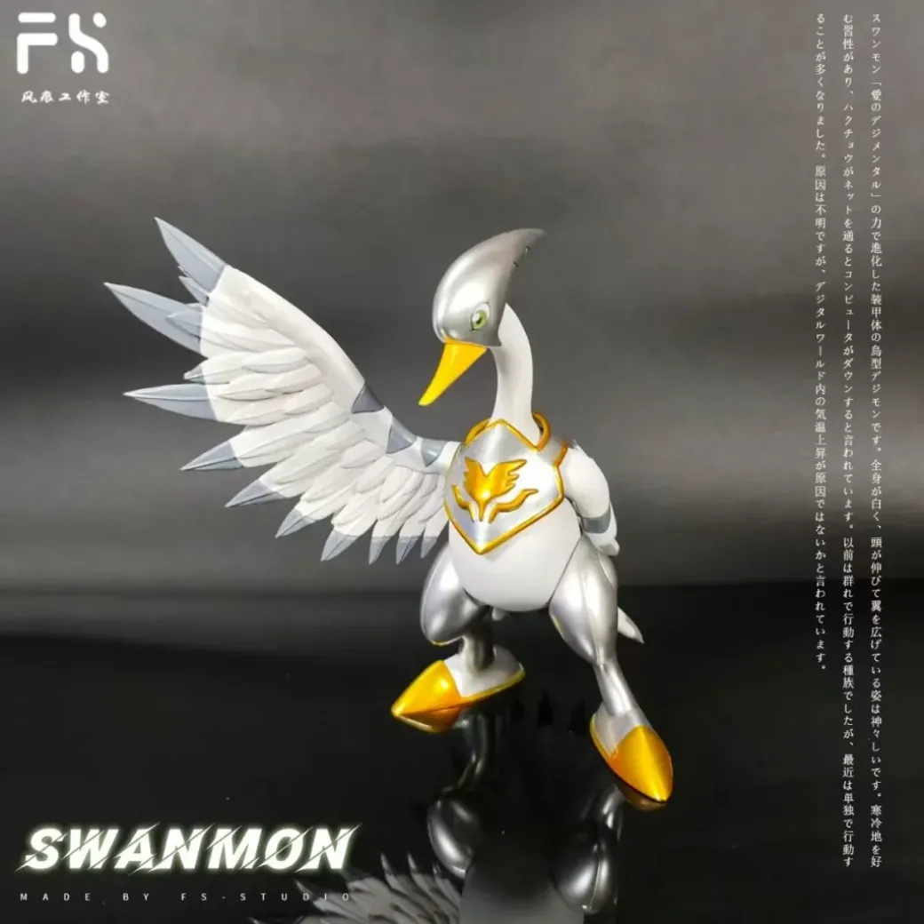 Swanmon - Digimon Statue - Fh Studios