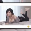 Sweater Ver. Tifa Lockhart Decorative Painting - (FF7) Final Fantasy VII - H-TWO Studio