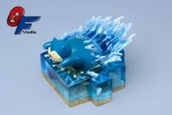 Swimming Snorlax - Pokemon Resin Statue - GF Studios