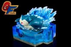 Swimming Snorlax - Pokemon Resin Statue - GF Studios