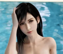 Swimpool Ver. Tifa Lockhart Decorative Painting - (FF7) Final Fantasy VII - Xingkong Studio