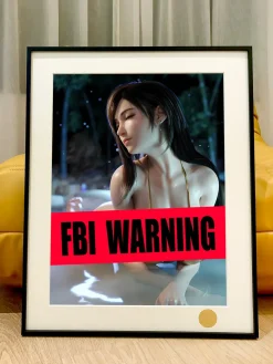 Swimsuit Ver. Tifa Lockhart Decorative Painting - (FF7) Final Fantasy VII - Xingkong Studio