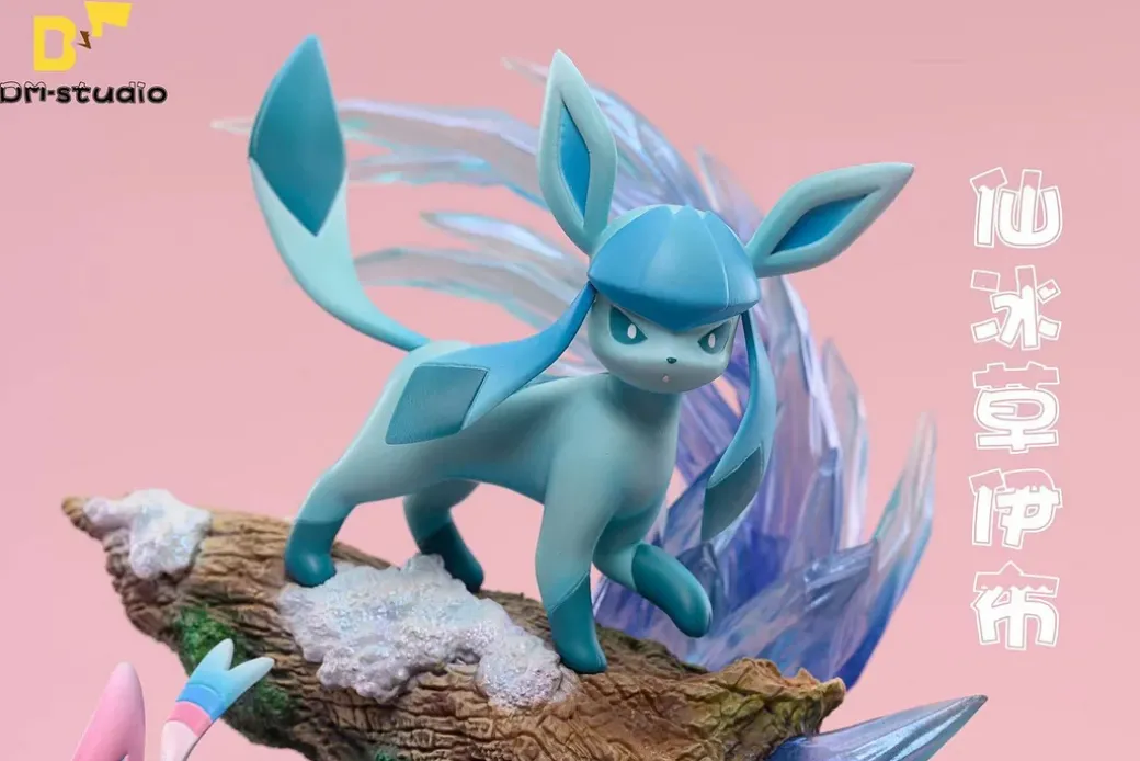Sylveon & Glaceon & Leafeon - Pokemon Resin Statue - DM Studios