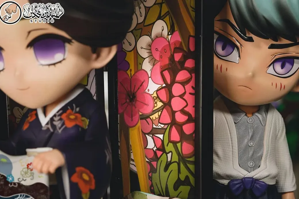 Tamayo & Yushirou - Demon Slayer: Kimetsu no Yaiba Resin Statue - ShowHand Studios