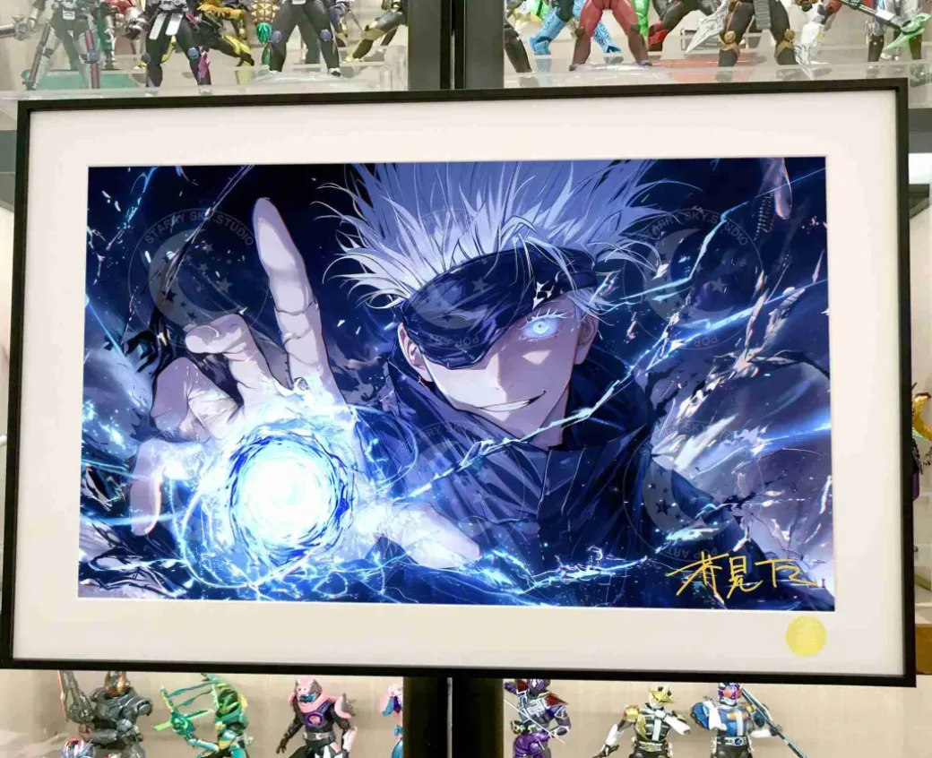 Teacher Satoru Gojo Decorative Painting - Jujutsu Kaisen - Xingkong Studio