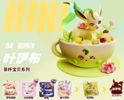 Teacup Series Leafeon - Pokemon Resin Statue - HiHi Studios