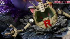 Team Rocket with LED - Pokemon Resin Statue - Fairy Studio