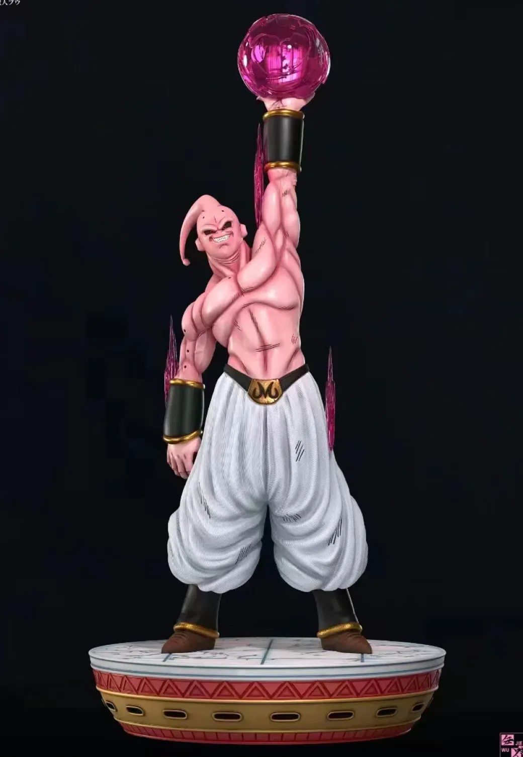 Temple Big Buu with LED - Dragon Ball Resin Statue - WuJie Studio
