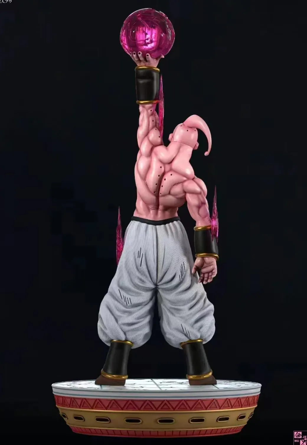 Temple Big Buu with LED - Dragon Ball Resin Statue - WuJie Studio