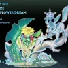Terastallized Eevee Forest Series 002 Leafeon & Glaceon - Pokemon Resin Statue - Ruby Studio