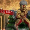 The Armored Titan - Attack On Titan Resin Statue - YZ Studios