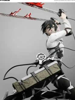The Battle of Heaven and Earth Mikasa Ackerman & Armin Arlert - Attack on Titan Resin Statue - CHIKARA Studios
