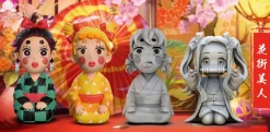 The Beauty of Hanamachi Series Agatsuma Zenitsu - Demon Slayer: Kimetsu no Yaiba Resin Statue - MoMo Studio