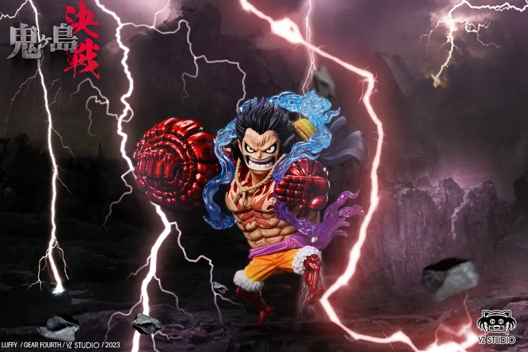 The Final Battle in Onigashima Gear Forth Monkey D. Luffy - ONE PIECE Statue - YZ Studios