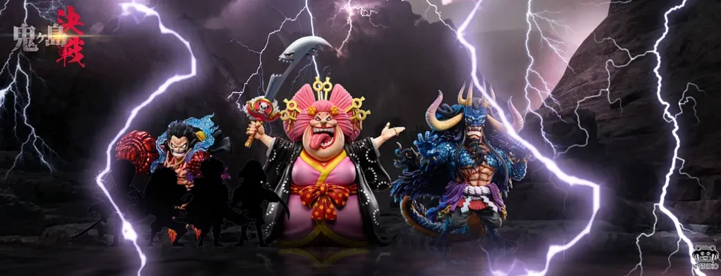 The Final Battle in Onigashima Gear Forth Monkey D. Luffy - ONE PIECE Statue - YZ Studios