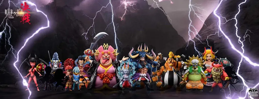 The Final Battle in Onigashima Series 012 Beast Form Who's-Who - ONE PIECE Statue - YZ Studios
